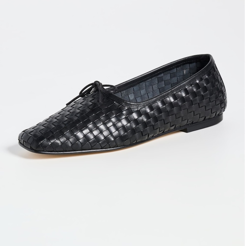Freda Salvador Black Jada Ballet Closed Woven size 7.5